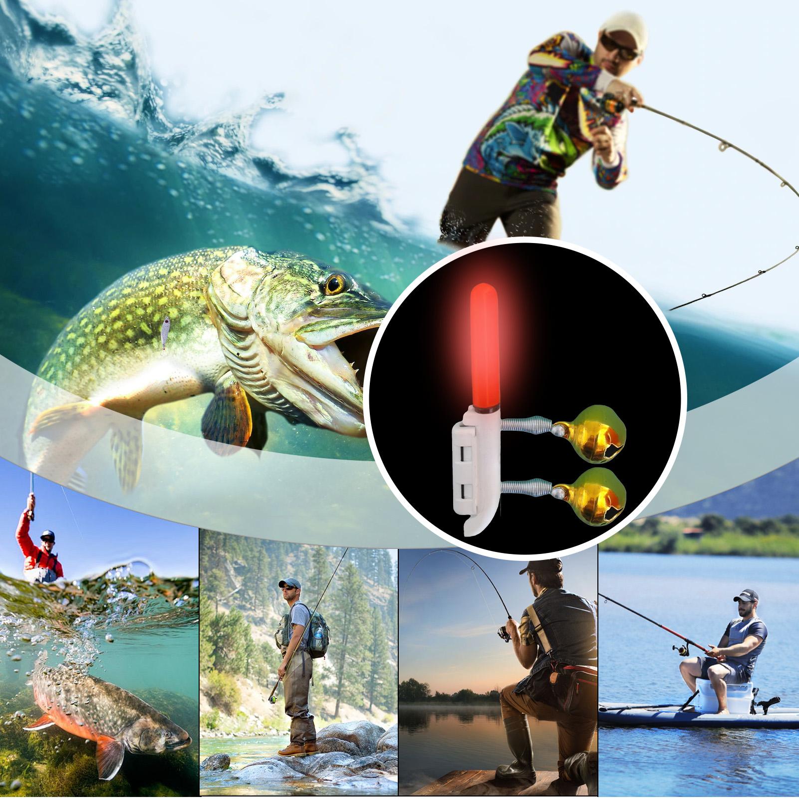 Fishing Pole Clamp on Light Wa - огляд і ціна Outdoor Lighting Effects