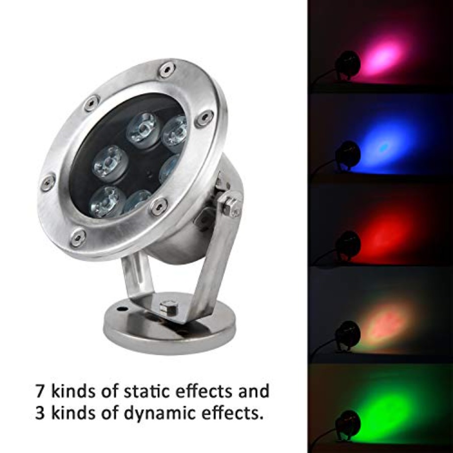 LED Pond Light 2 Pack for outd - огляд і ціна Outdoor Lighting Remote Control