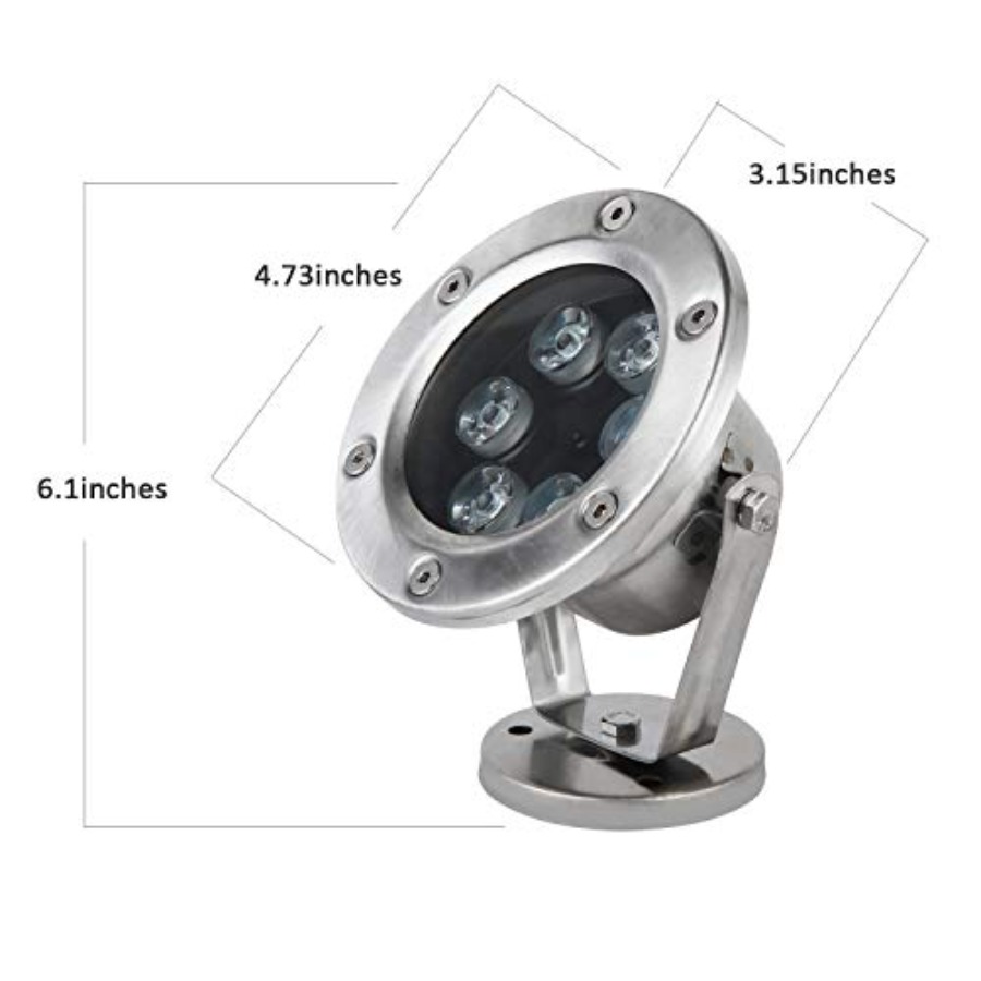 LED Pond Light 2 Pack for outd - огляд і ціна Outdoor Lighting Remote Control