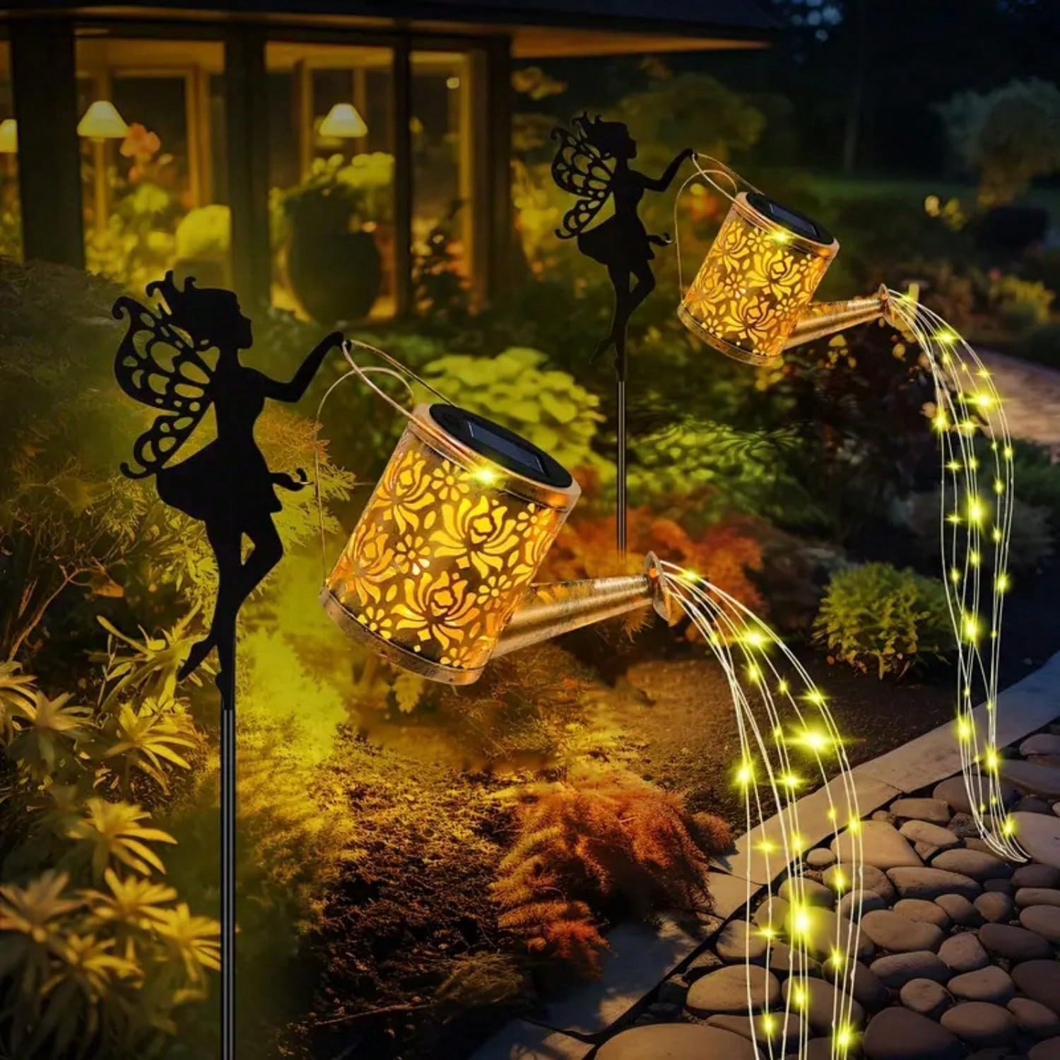 1 PC Solar Outdoor Fairy Water - огляд і ціна Outdoor Lighting Patio