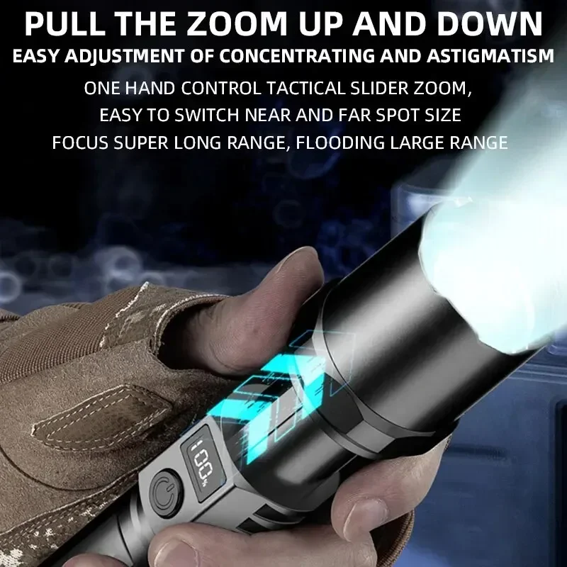 High Power XHP100 Led Flashlig - огляд і ціна Zinc Outdoor Lighting