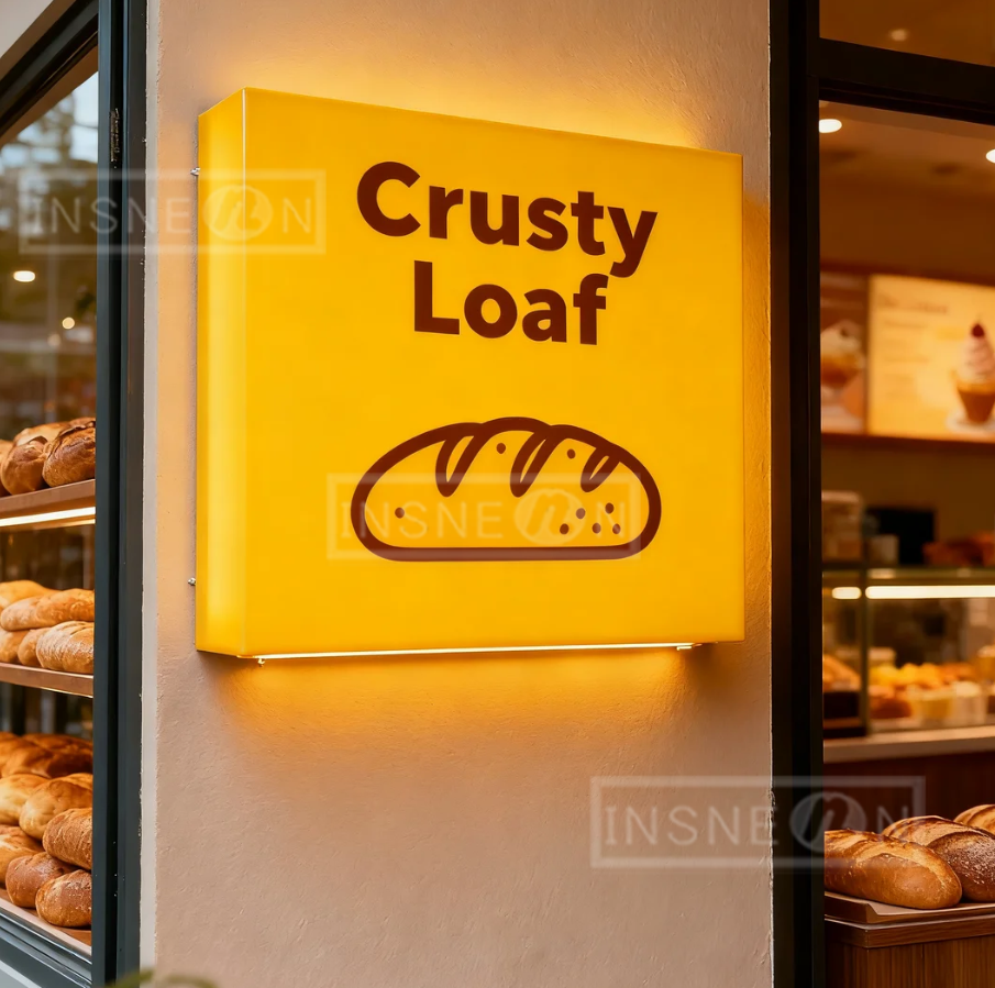 Custom LED Sign LightBox Fresh - огляд і ціна Outdoor Lighting Wall