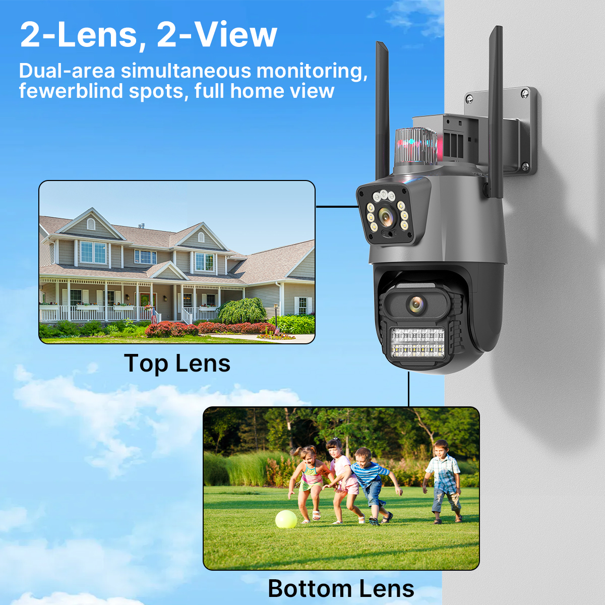 WONSDAR Outdoor Wifi PTZ Camer - огляд і ціна Outdoor Lighting No Electricity