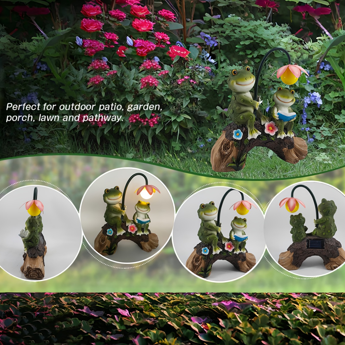 Solar Statue Garden Light Outd - огляд і ціна Outdoor Lighting On Trees