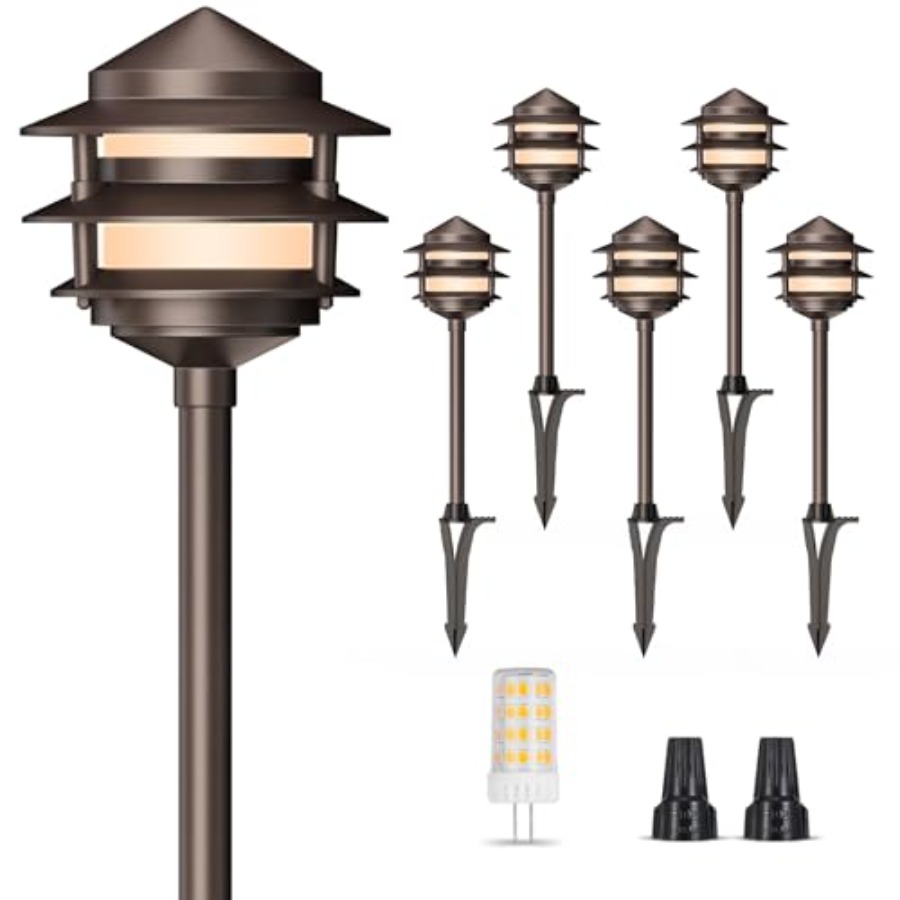 Pagoda Low Voltage Landscape P - огляд і ціна Wired Pathway Light