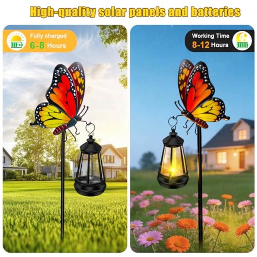 Solar Garden Decor Lights Outd - огляд і ціна Outdoor Lighting Yard Stakes