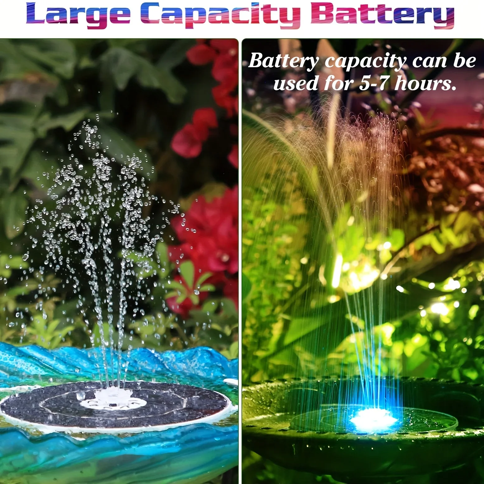 6.5W LED Solar Fountain Pump w - огляд і ціна Outdoor Lighting Manufacturers