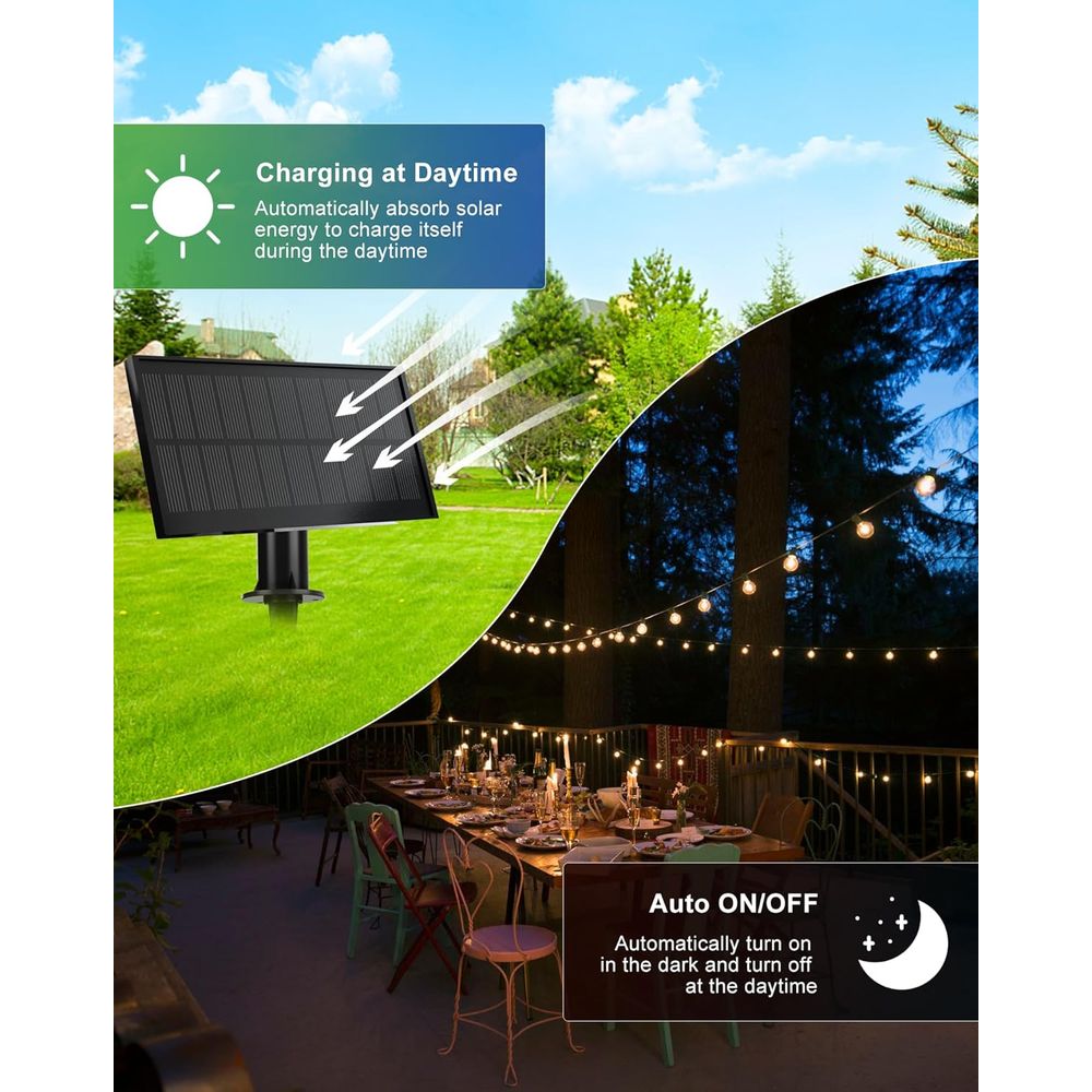 Outdoor Waterproof 50-LED Stri - огляд і ціна String Light Bistro