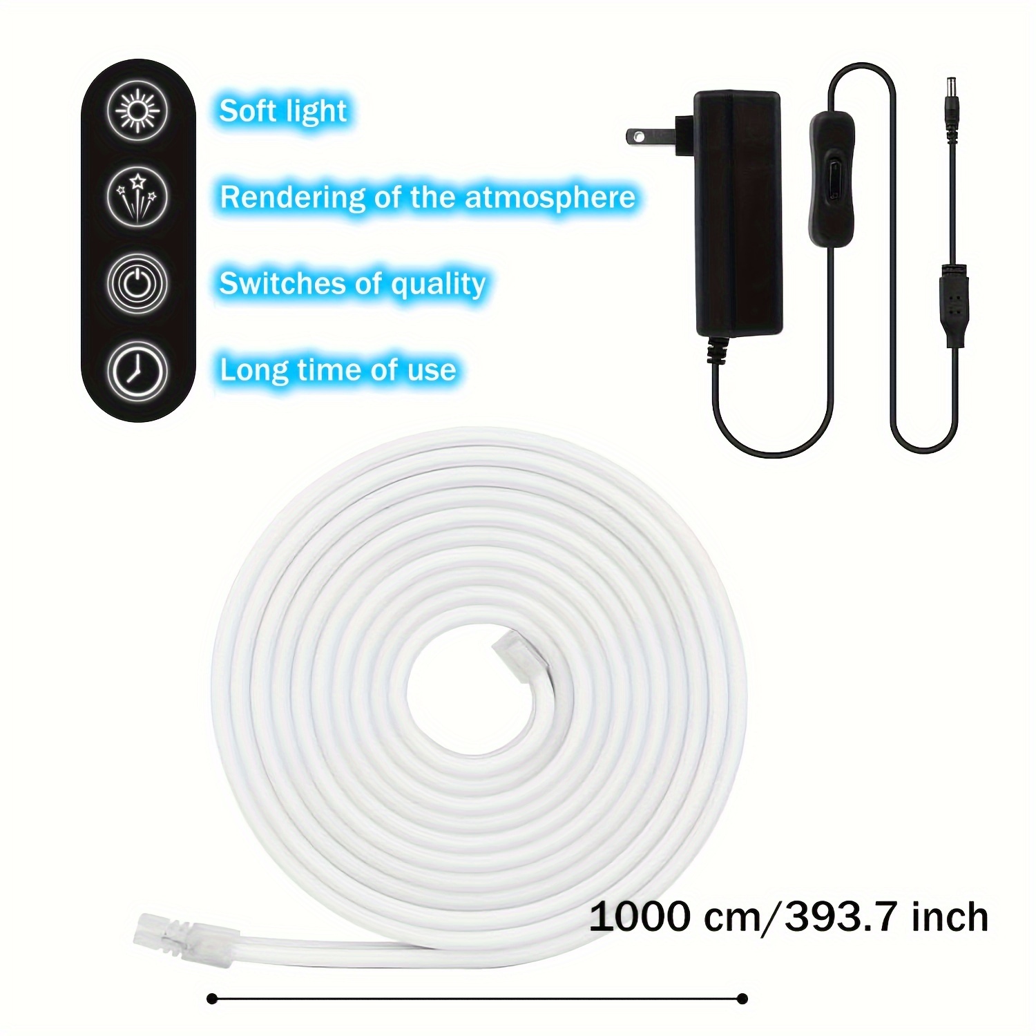 Neon LED Strip Lights 32.8ft/1 - огляд і ціна Outdoor Lighting Strip